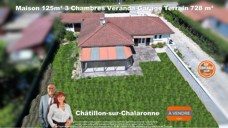 Maison 4 pièces 125 m² Châtillon-sur-Chalaronne
