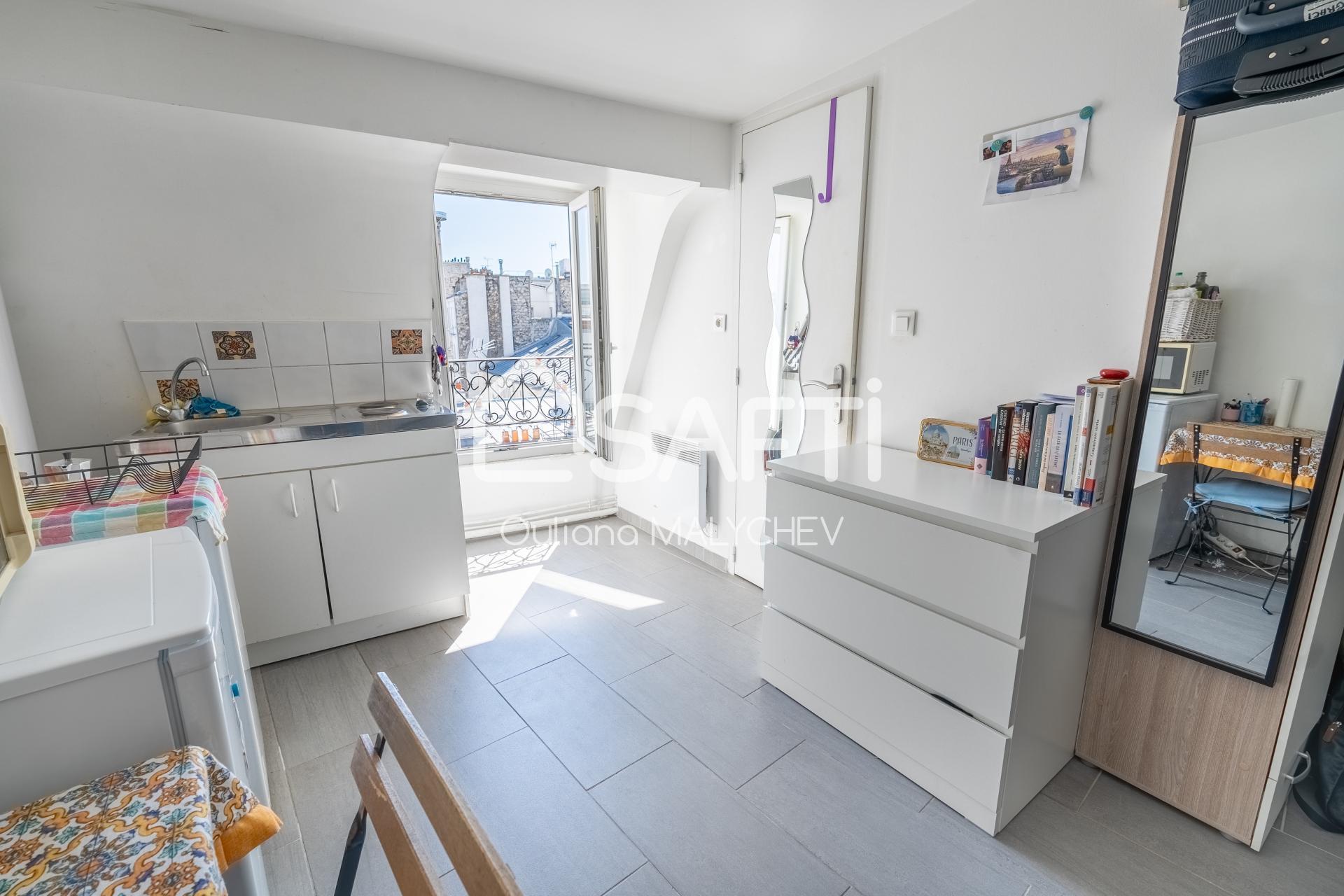 Appartement a louer paris-18e-arrondissement - 1 pièce(s) - 17 m2 - Surfyn
