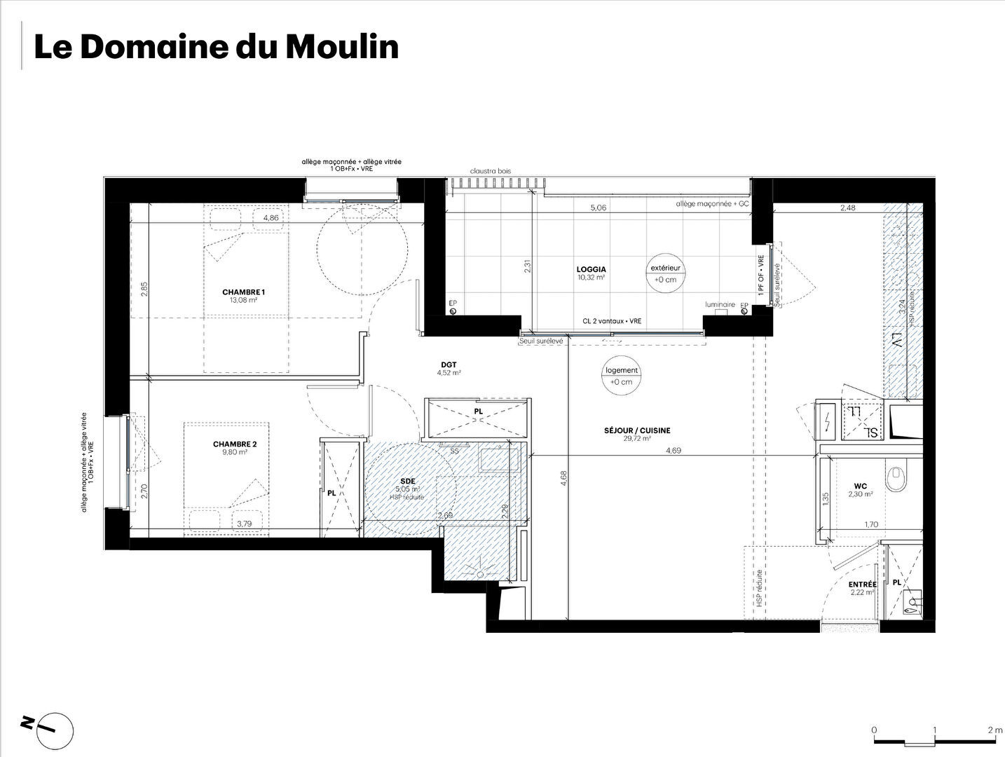 Appartement 3 pièces 67 m² La Chapelle-sur-Erdre