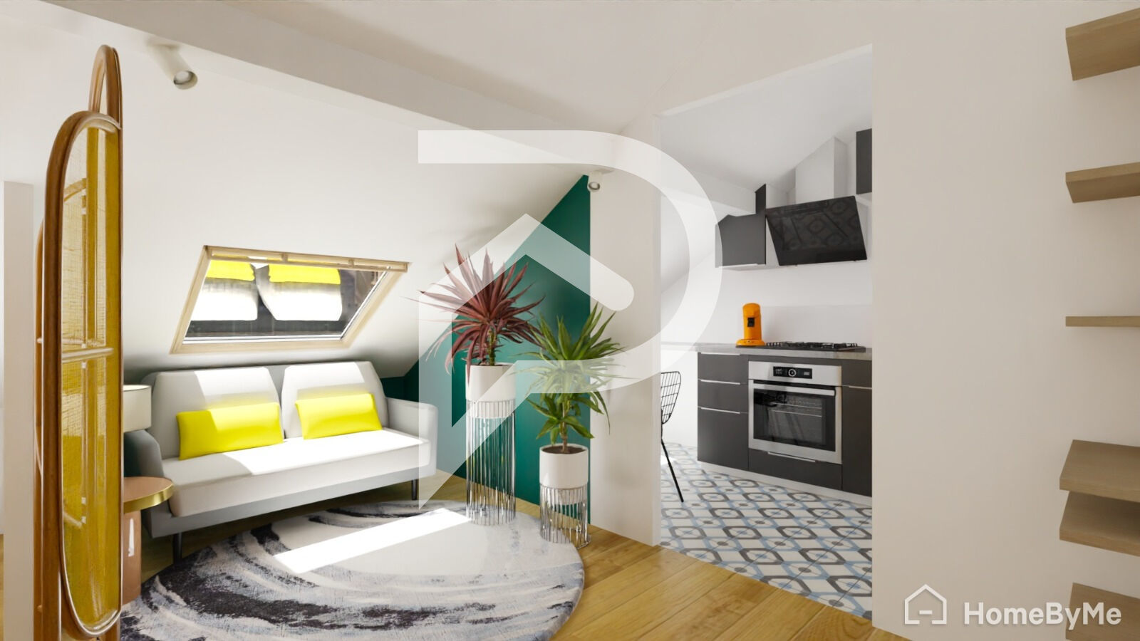 Appartement 1 pièce 29 m²