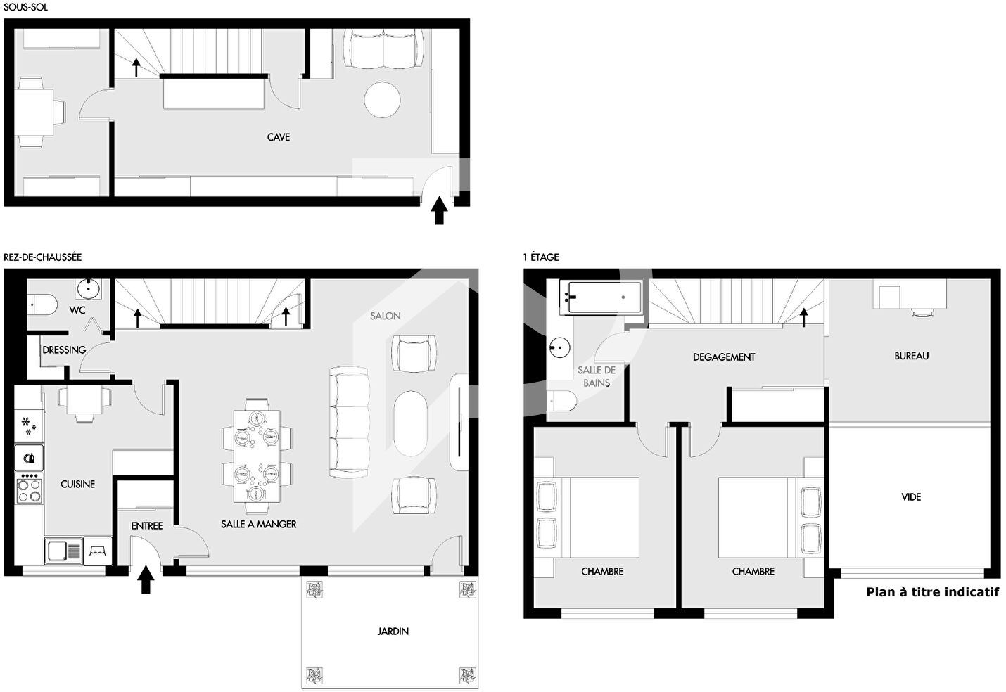 Maison a louer paris-19e-arrondissement - 4 pièce(s) - 112.32 m2 - Surfyn