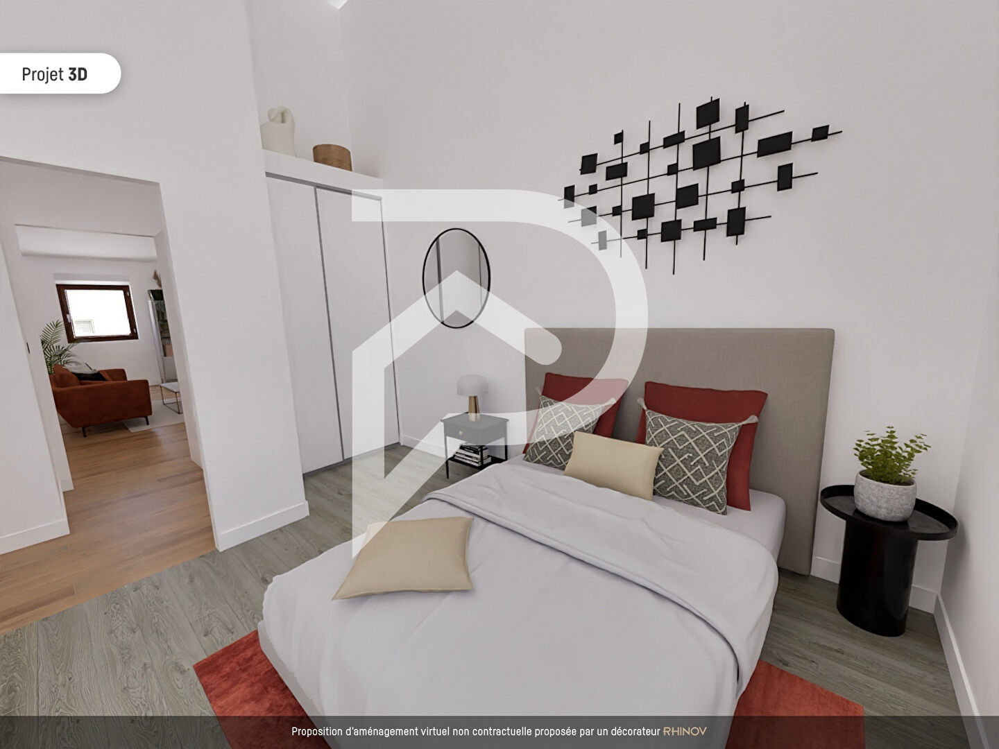 Appartement 3 pièce(s) 62 m²à vendre Eaubonne