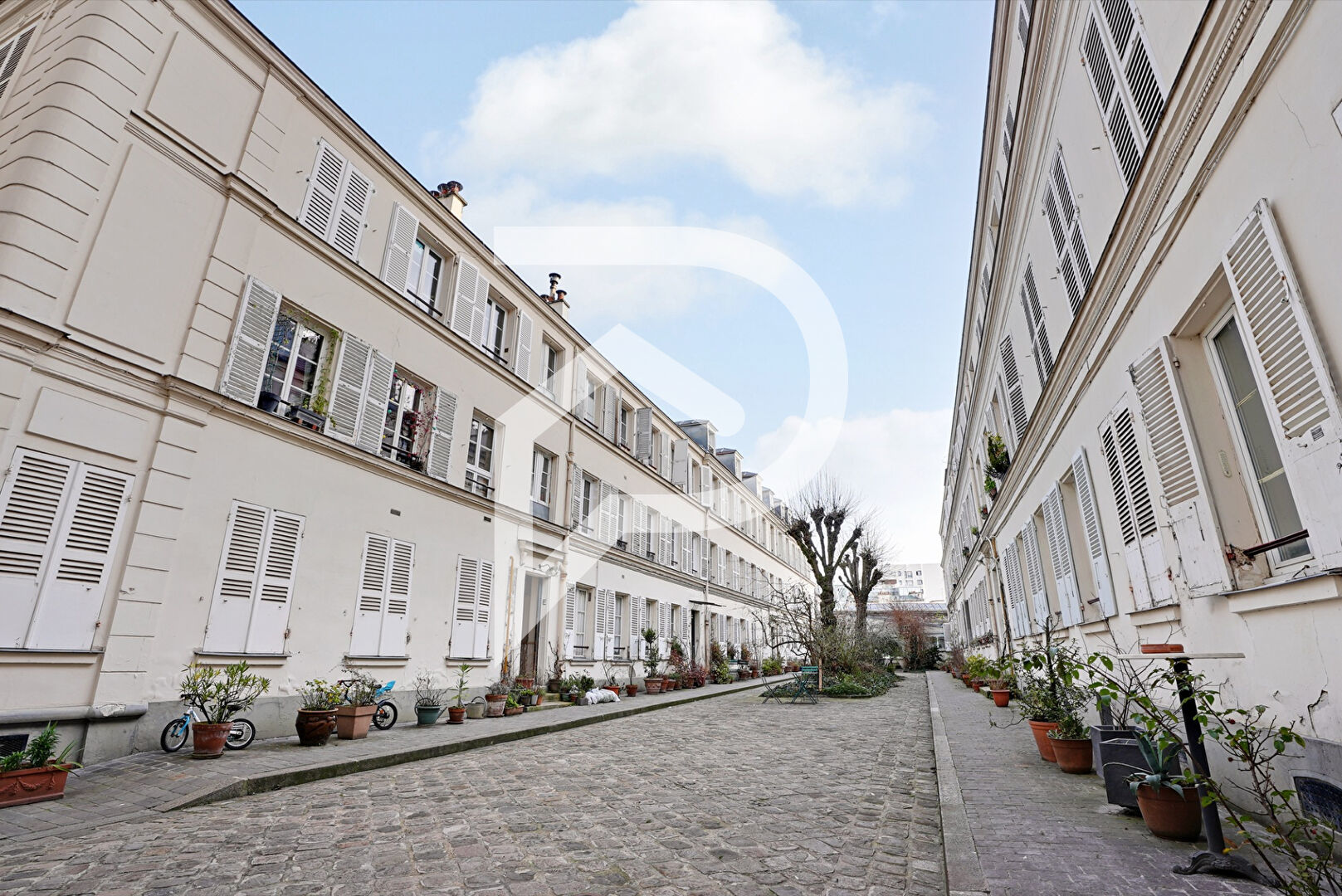 Appartement 2 pièce(s) 40.29 m²à vendre Paris-20e-arrondissement