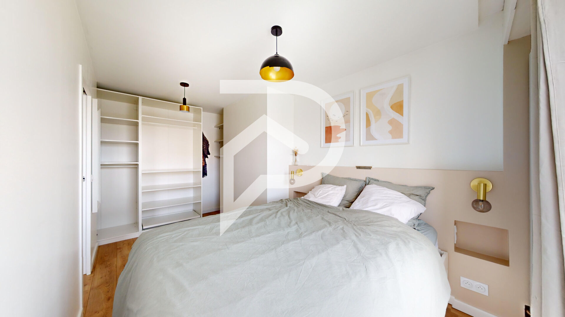 Appartement a louer  - 2 pièce(s) - 33.75 m2 - Surfyn