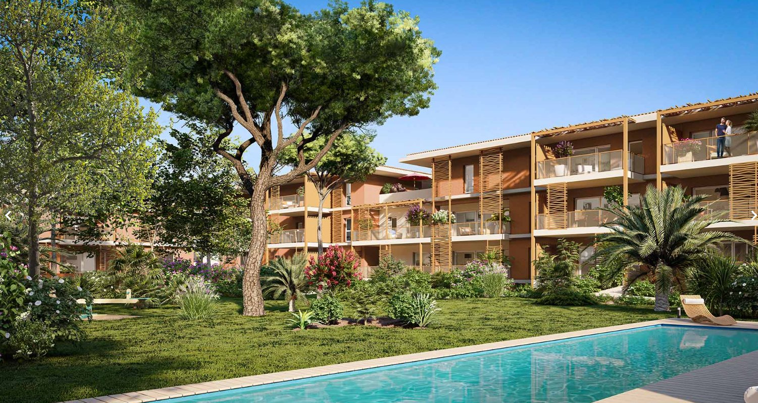 Superbe résidence proche de l'eau (2 à 4 pièces, 37 à 148 m²) Balaruc-les-Bains
