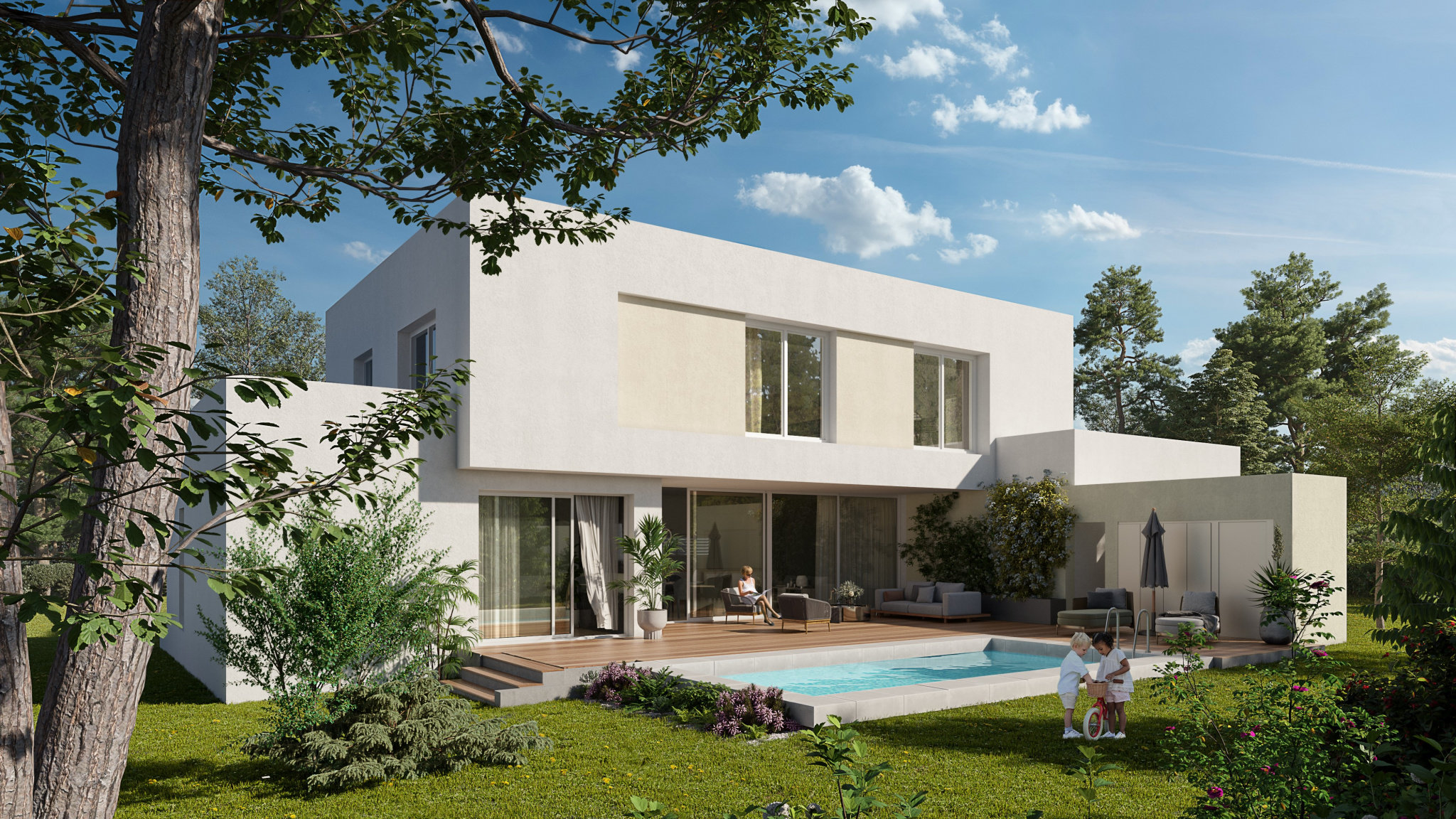 VILLA NEUVE A CONSTRUIRE AVEC TERRAIN (8 pièces, 325 m²) Castelnau-le-Lez