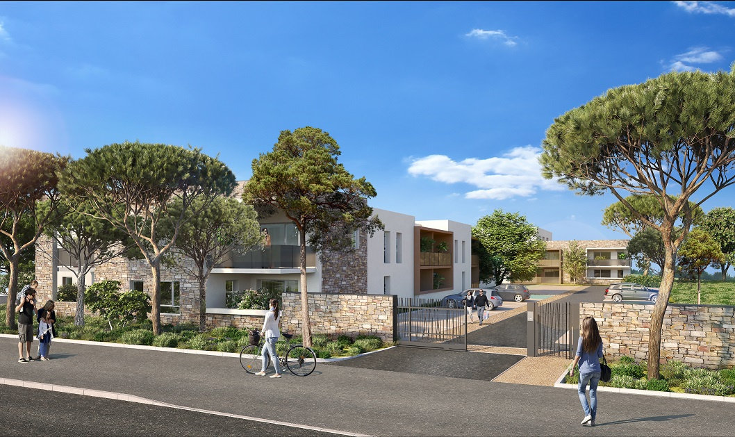 Programme immobilier neuf à Garons, proche de Nîmes (2 à 4 pièces, 43 à 84 m²)