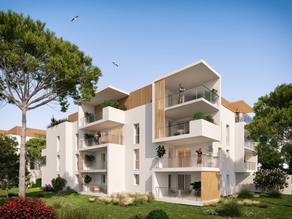 Programme immobilier neuf à Agde (2 à 4 pièces, 43 à 100 m²)