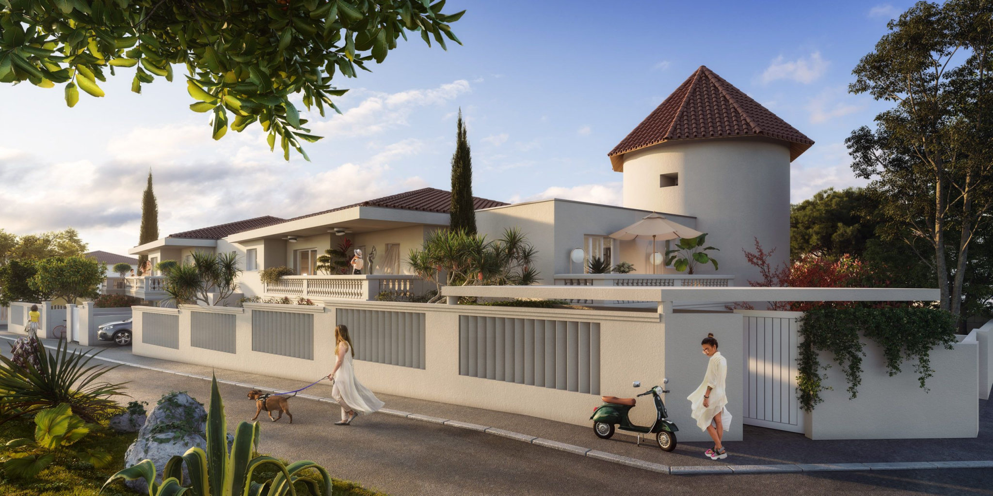 Programme immobilier neuf à Montpellier - Quartier Montcalm (3 à 4 pièces, 78 à 140 m²)