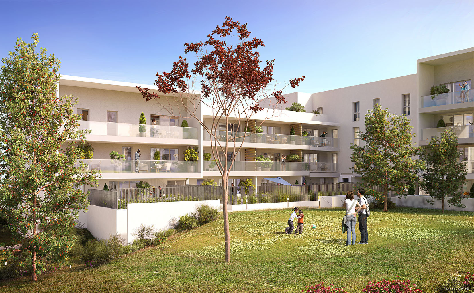 Programme immobilier neuf à Beziers (2 à 4 pièces, 39 à 98 m²) Boujan-sur-Libron