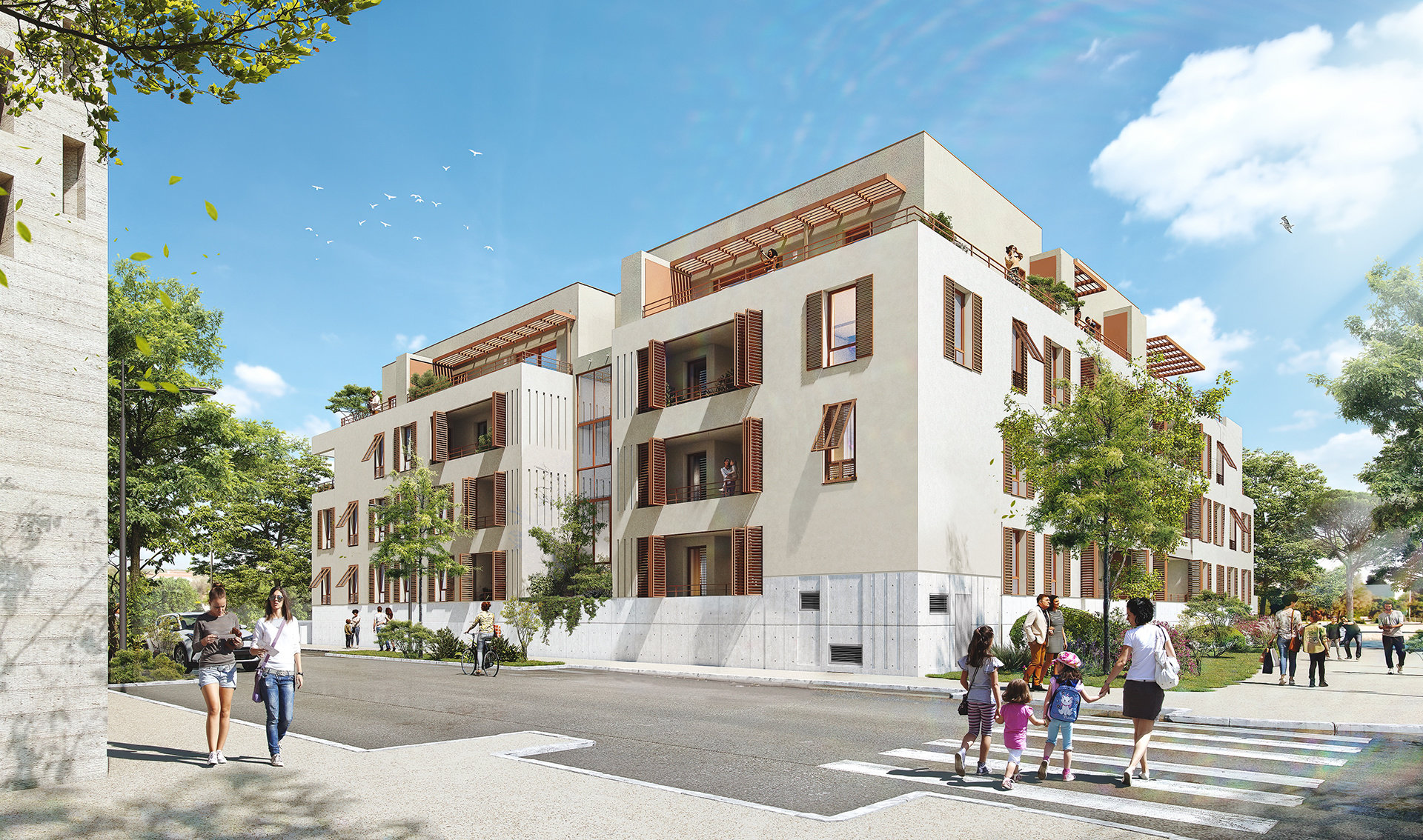 Programme immobilier neuf à Frontignan (2 à 5 pièces, 49 à 118 m²)