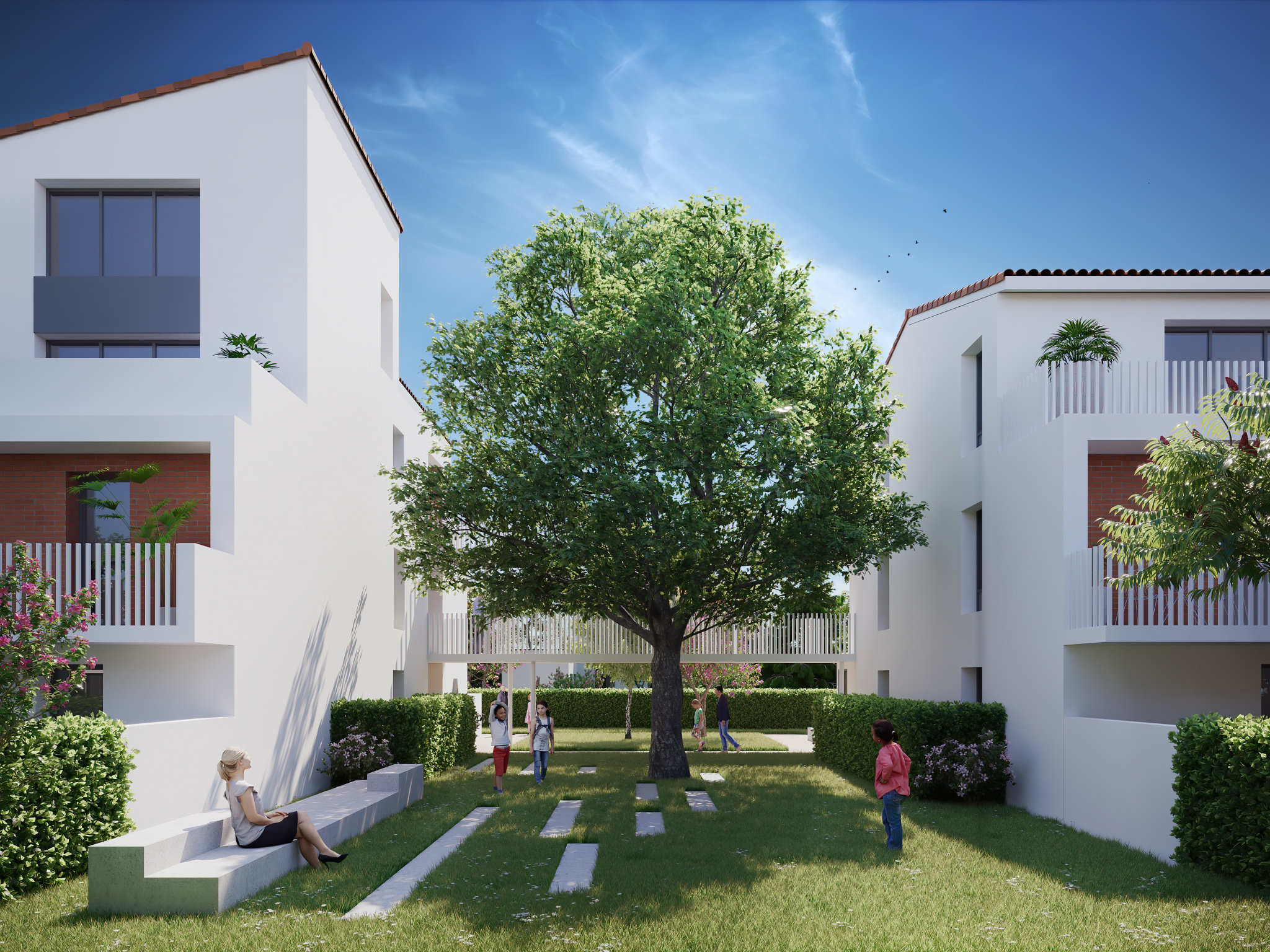 A vendre - T4 duplex dernier étage - Terrasse 34 m2 (4 pièces, 84 m²) Toulouse