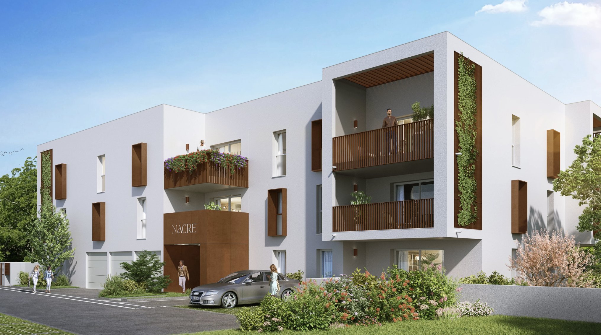 Programme immobilier neuf à Marseillan (1 à 3 pièces, 44 à 66 m²)