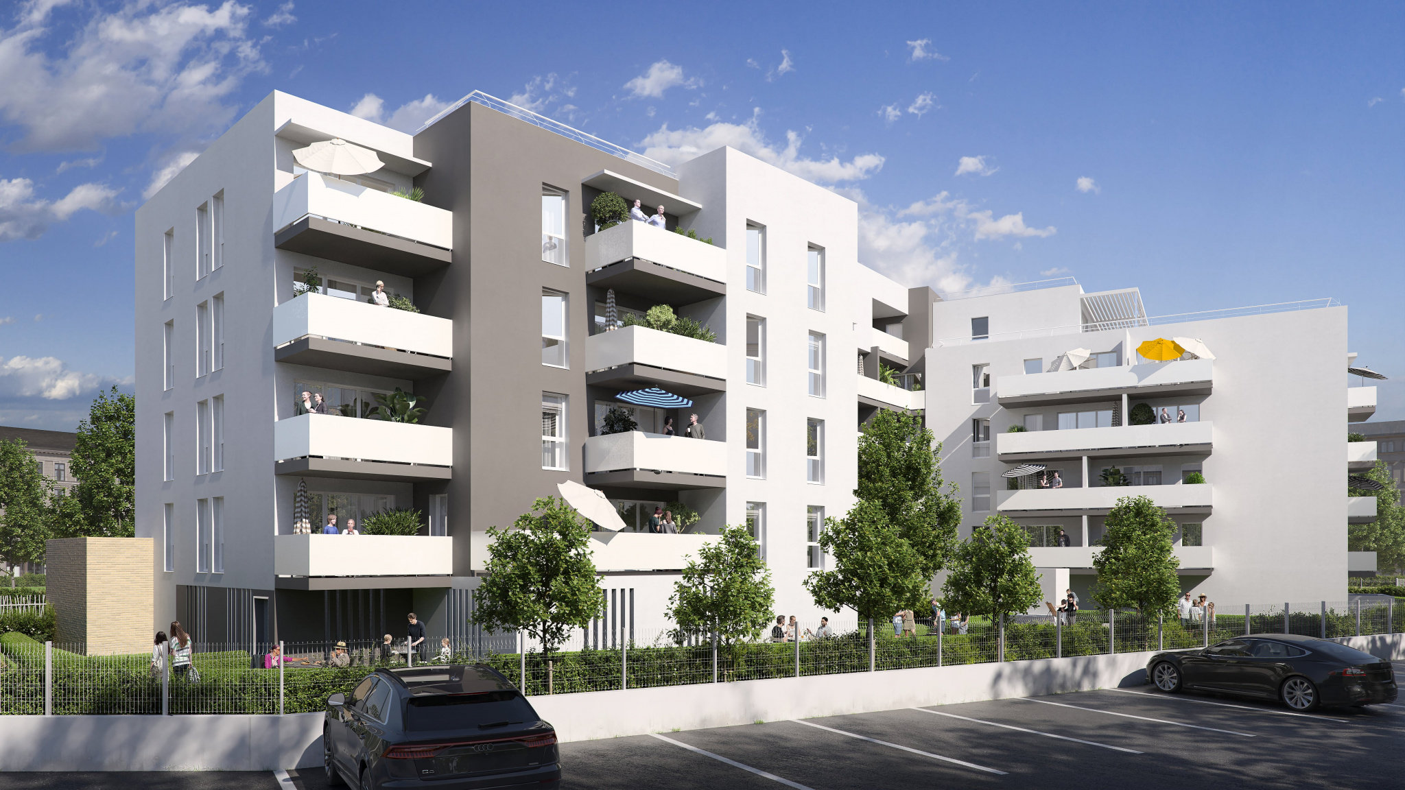 Programme immobilier neuf à Montpellier (1 à 3 pièces, 28 à 66 m²) Juvignac